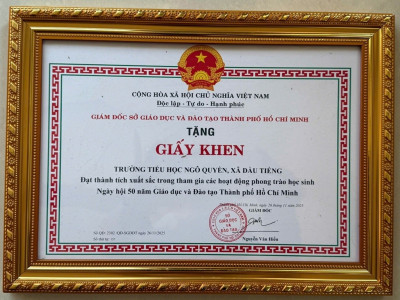 HÀNH TRÌNH ĐẦY CẢM XÚC: TỪ NHỮNG BUỔI TẬP MIỆT MÀI ĐẾN NGÀY VÀNG XÁC LẬP KỶ LỤC CỦA TIỂU HỌC NGÔ QUYỀN