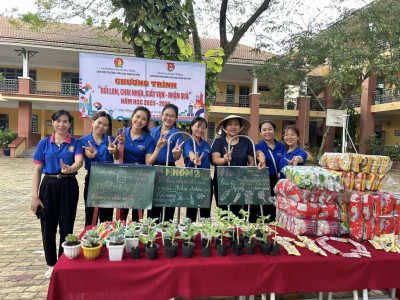 MÔ HÌNH "ĐỔI RÁC THẢI NHỰA LẤY QUÀ" THÔNG QUA CHƯƠNG TRÌNH "ĐỔI LON, CHAI NHỰA, GIẤY VỤN - NHẬN QUÀ".