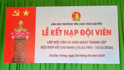 LỄ KẾT NẠP ĐỘI VIÊN MỚI
