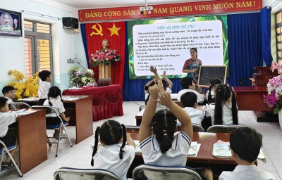 TRƯỜNG TIỂU HỌC NGÔ QUYỀN TỔ CHỨC THÀNH CÔNG TIẾT SINH HOẠT CHUYÊN MÔN CẤP TRƯỜNG THÁNG 4 NĂM HỌC 2025–2026