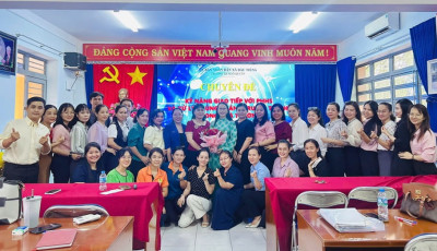TRƯỜNG TIỂU HỌC NGÔ QUYỀN TỔ CHỨC CHUYÊN ĐỀ “KỸ NĂNG GIAO TIẾP VỚI PHỤ HUYNH HỌC SINH VÀ XỬ LÝ KHỦNG HOẢNG TRUYỀN THÔNG TRONG NHÀ TRƯỜNG”