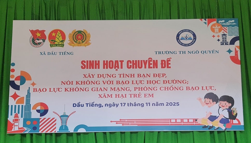 CHUYÊN ĐỀ: “XÂY DỰNG TÌNH BẠN ĐẸP - NÓI KHÔNG VỚI BẠO LỰC HỌC ĐƯỜNG - BẠO LỰC TRÊN KHÔNG GIAN MẠNG - PHÒNG CHỐNG XÂM HẠI TRẺ EM”.