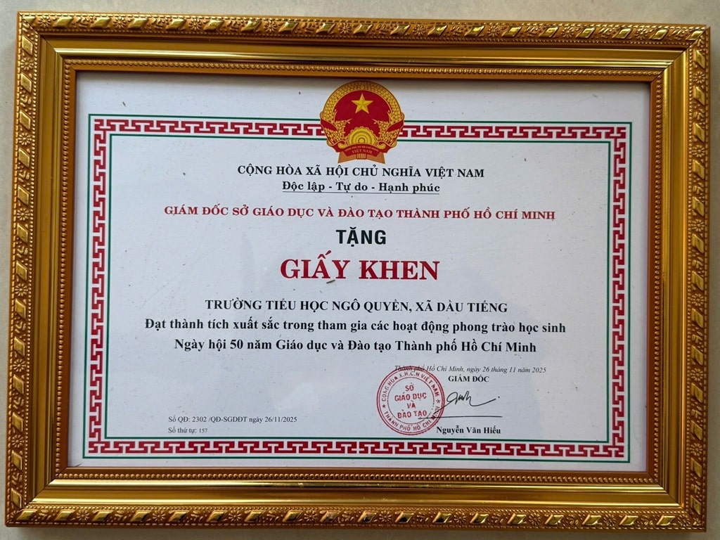 HÀNH TRÌNH ĐẦY CẢM XÚC: TỪ NHỮNG BUỔI TẬP MIỆT MÀI ĐẾN NGÀY VÀNG XÁC LẬP KỶ LỤC CỦA TIỂU HỌC NGÔ QUYỀN