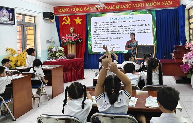 TRƯỜNG TIỂU HỌC NGÔ QUYỀN TỔ CHỨC THÀNH CÔNG TIẾT SINH HOẠT CHUYÊN MÔN CẤP TRƯỜNG THÁNG 4 NĂM HỌC 2025–2026