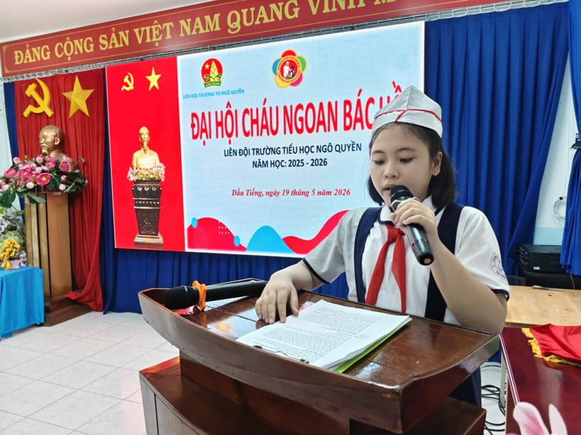 ĐẠI HỘI CHÁU NGOAN BÁC HỒ - CẤP TRƯỜNG NĂM HỌC 2025 – 2026
