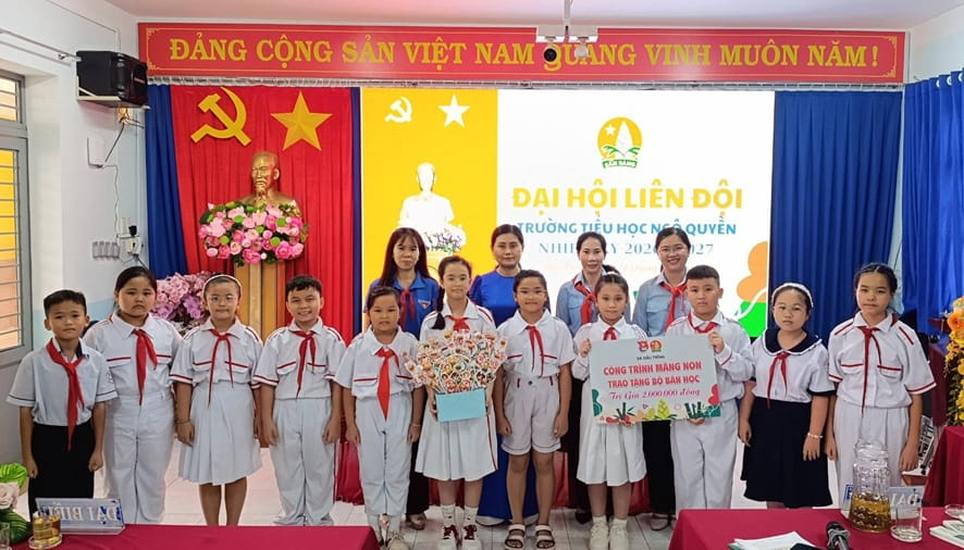 ĐẠI HỘI LIÊN ĐỘI TRƯỜNG TIỂU HỌC NGÔ QUYỀN NHIỆM KỲ 2026 –2027.